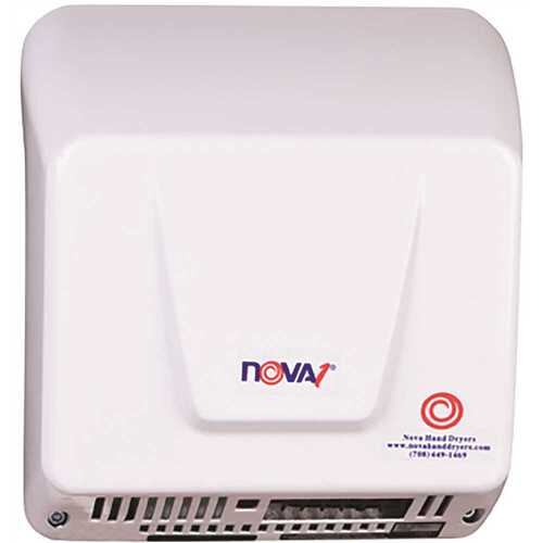 WORLD DRYER 830 NOVA1 AUTO HAND DRYER WHT