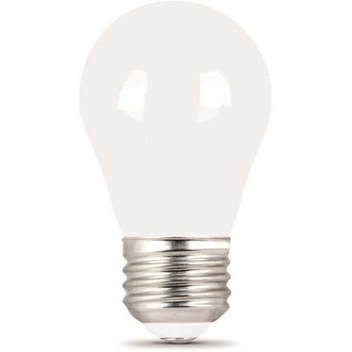 Electric A15 5 Watt 2700k E26 Base Wht Frost Filament LED Bulb