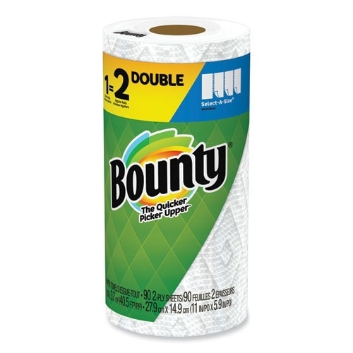 Bounty Select-a-Size Paper Towels Double Rolls 2-Ply - pack of 24