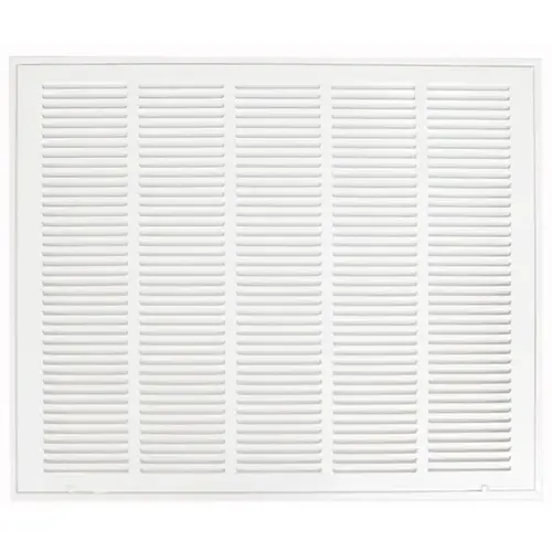 Ez-Flo 61649 RETURN AIR GRILLE STEEL 61649 WHITE 20"X25"