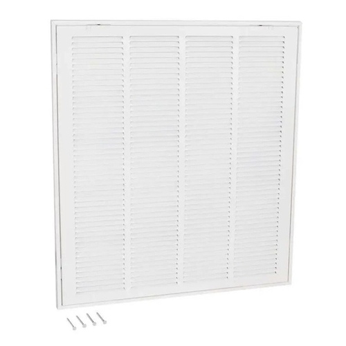 RETURN FILTER GRILLE STEEL 61633 WHITE 20"X25"