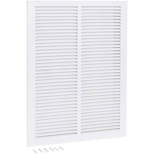 RETURN AIR GRILLE STEEL 61664 WHITE 14"X20"