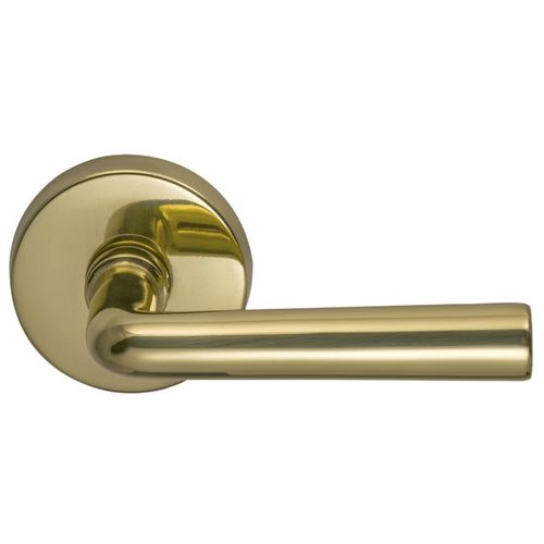 368 Lever Passage with 2-3/8" Backset, T Strike, 1-3/8" Door Bright Brass Finish