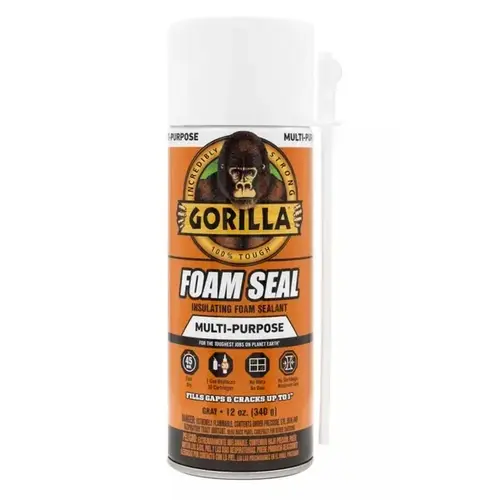 GORILLA GLUE 112361 Gorilla Foam Seal Multi-Purpose Foam Sealant - 12 oz