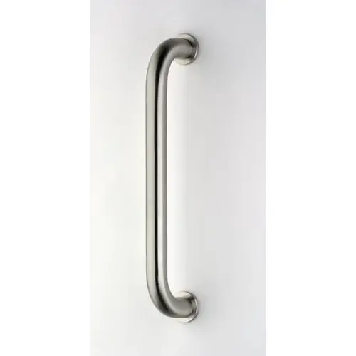 8" Center to Center Round Door Pull Satin Stainless Steel Finish