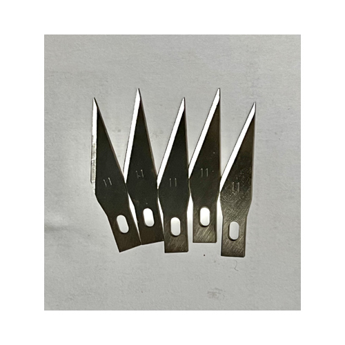 #11 Hobby Blades, Carbon Steel pack of 5