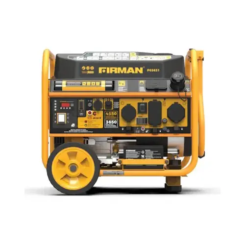 FIRMAN POWER EQUIPMENT P03631 Portable Gas Generator, Electric Start, 30Amps, 120/240-Volt, 4550/3650-Watts