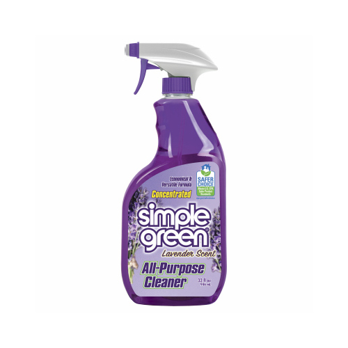 SIMPLE GREEN 1610001200032 All Purpose Cleaner Lavender Scent Concentrated Liquid 32 oz