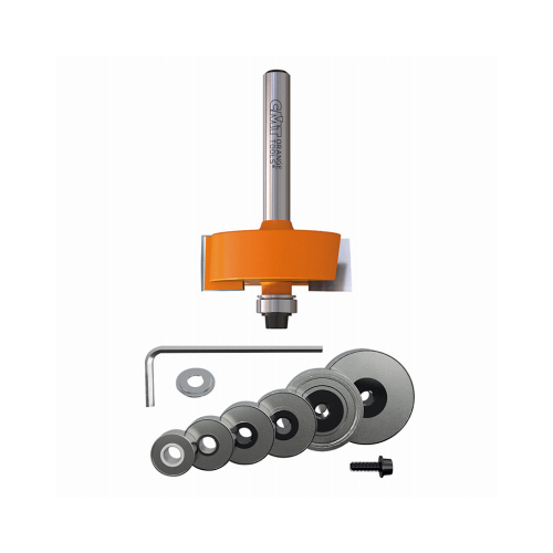 CMT USA 835.001.11 Rabbeting Router Bit Set, 1/4 In. Shank