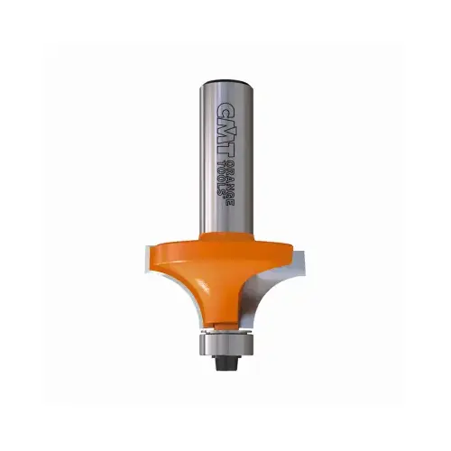 Roundover Router Bit, 1/2 In. Shank, 1/2 In. Radius
