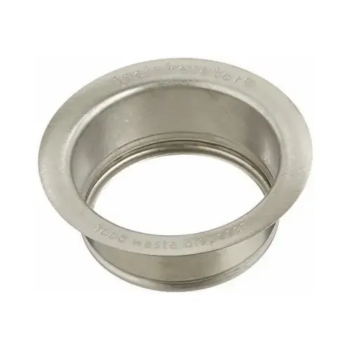InSinkErator FLG-SSB Waste Disposer Sink Flange, Brushed Stainless Steel