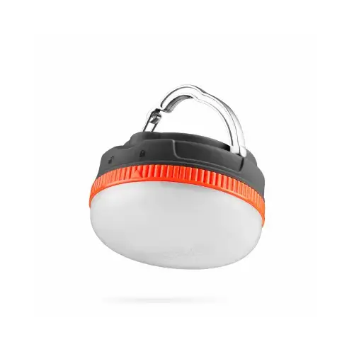 Nebo NEB-LTN-1010 Galileo Puck 120 Lm. Compact Lantern Storm Gray & Orange