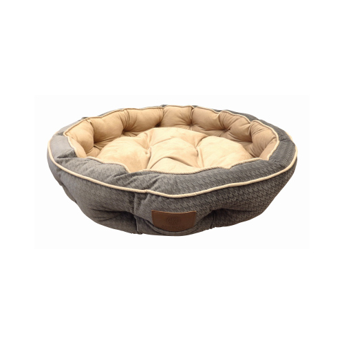 EUROPEAN HOME DESIGNS LLC AKC6565TV AKC MEMORY FOAM 31 INCH TUFTED ROUND BED