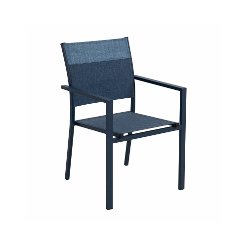 Whittier Stacking Sling Chair, Blue