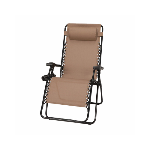 WOODARD, LLC TV25500 Zero Gravity Chair, Mocha Tan