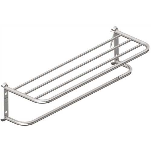 Chrome Towel Shelf 18 In