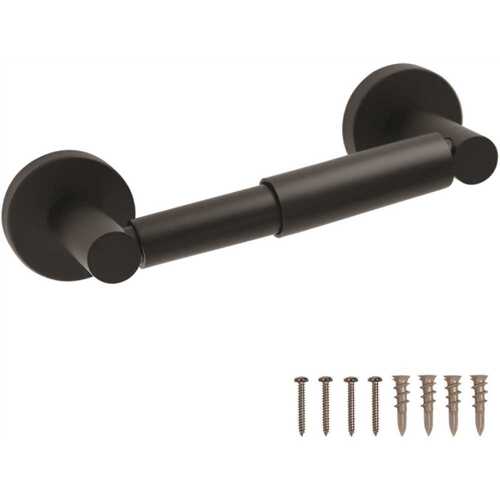 Seasons 543553 Westwind Matte Black Toilet Paper Holder