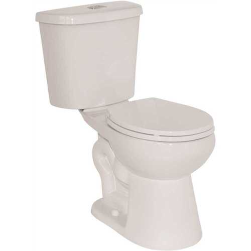 1.28/0.9 GPF ADA Round All-In-one Toilet In White