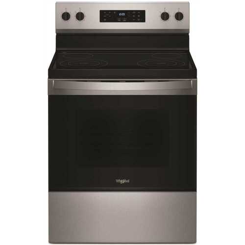 30 Inch,5.3 Cubic Feet, Electric Freestanding Range Wfes3530rs