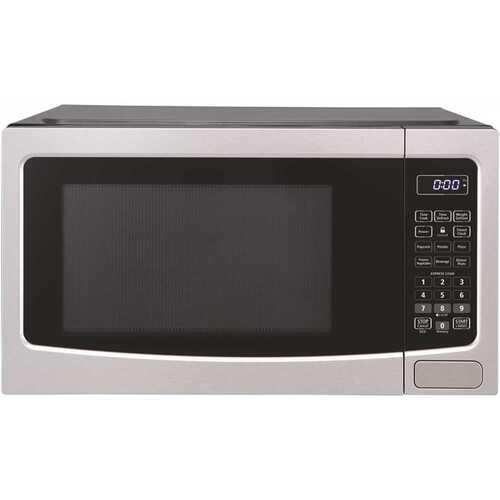 Seasons EM031M5C-CL 1.1 Cf Stainless Steel Microwave With Child Resistance Oven Door