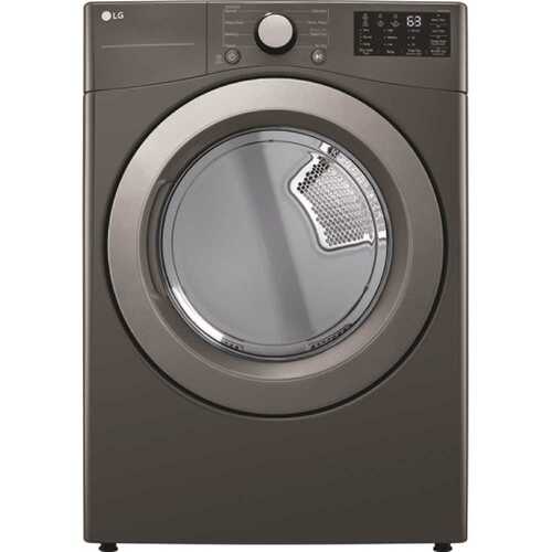 LG Electronics DLG3471M 7.4 Cubic Feet Ultra Large Capacity Gas Dryer With Sensor Dry, Nfc Tag On