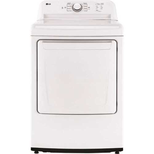 LG Electronics DLG6101W 7.3 Cubic Feet Ultra Large High Efficiency Gas Dryer