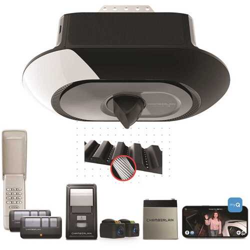 Secure View Camera Wi-Fi Garage Door Opener With Battery Backup