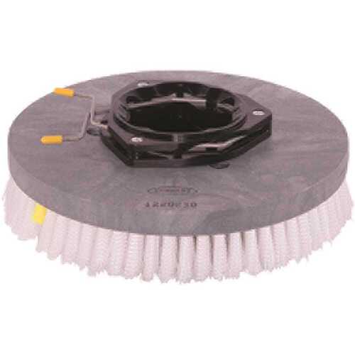 Nylon Disk Scrub Brush Assembly a 13"/330 Mm