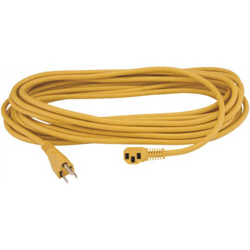 Power Cord 50 Ft Yellow 120v