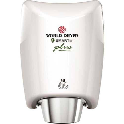 WORLD DRYER K-974P2 Smartdri Plus Series Hand Dryer White