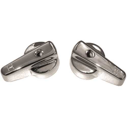 Universal Large Canopy Lever Handles In Chrome