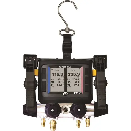 JB INDUSTRIES DM4-ZW 4-Valve Zeppelin Wireless Digital Manifold