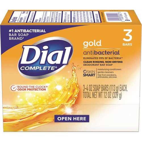 DIAL CORPORATION 0 17000 11807 9 Deodorant Bar Soap Iconic Dial Gold Fragrance 4oz