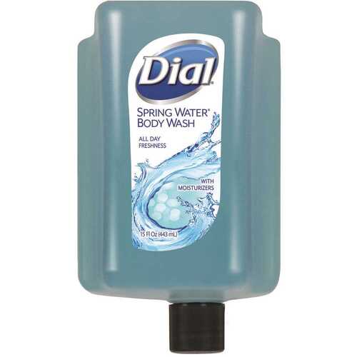 DIAL CORPORATION 0 17000 99804 6 Body Wash Refill Versa Dispenser Spring Water 15oz - pack of 6