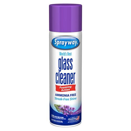 SPRAYWAY SW5029R Glass Cleaner Lavender Scent 19 oz Foam