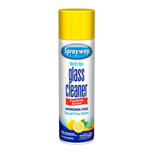 SPRAYWAY SW5028R-XCP6 Glass Cleaner Lemon Scent 19 oz Foam - pack of 6