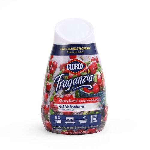 CLOROX BBP29477 Air Freshener Fraganzia Cherry Burst Scent 6 oz Gel