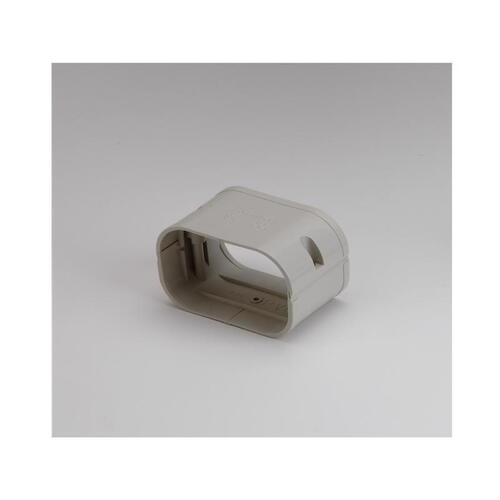 Lineset Cover Coupler 2.5" W X 3" H Ivory Ivory