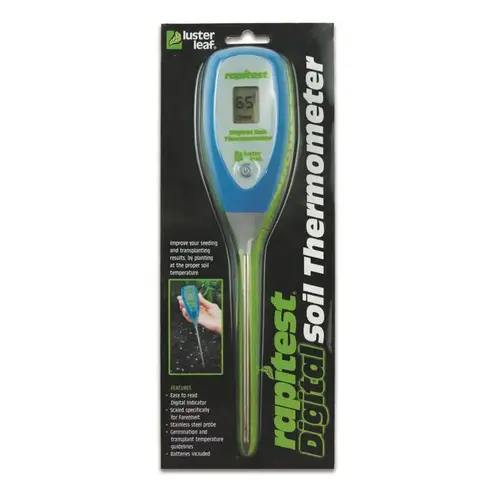 Soil Thermometer Digital Multicolored Multicolored