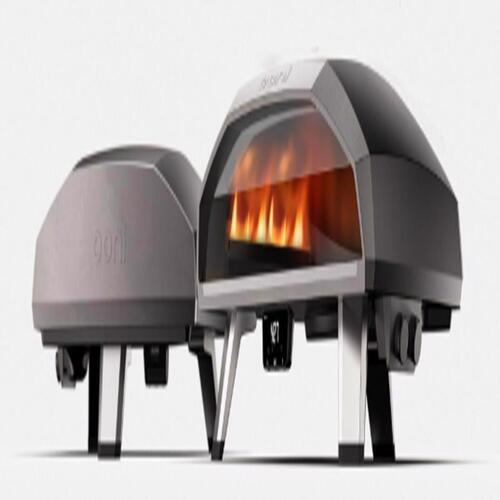 Ooni UU-P2B100 Outdoor Pizza Oven Koda 2 Max 24" Liquid Propane Black Black