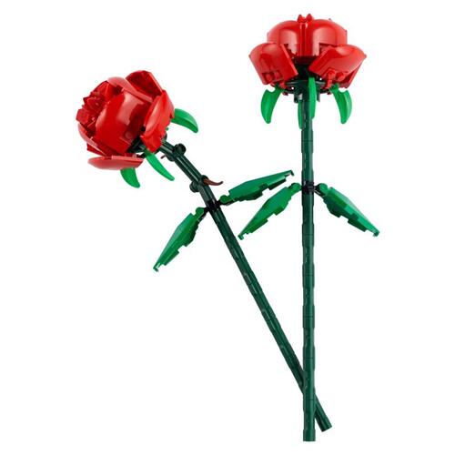 Lego 40460 Roses LEL Flowers ABS Plastic Multicolor 2 pc Multicolor