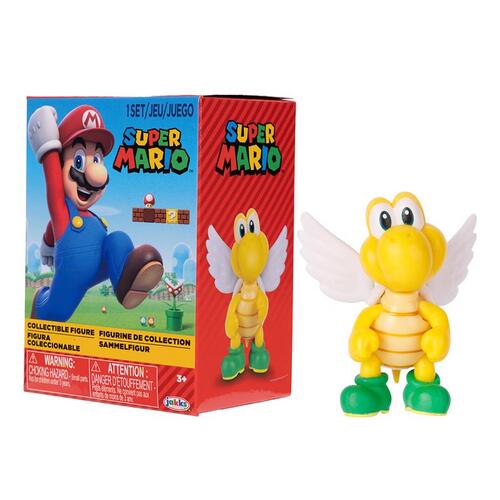 Nintendo 416334-24PQ-L2P Figure Super Mario Assorted Multicolored Multicolored