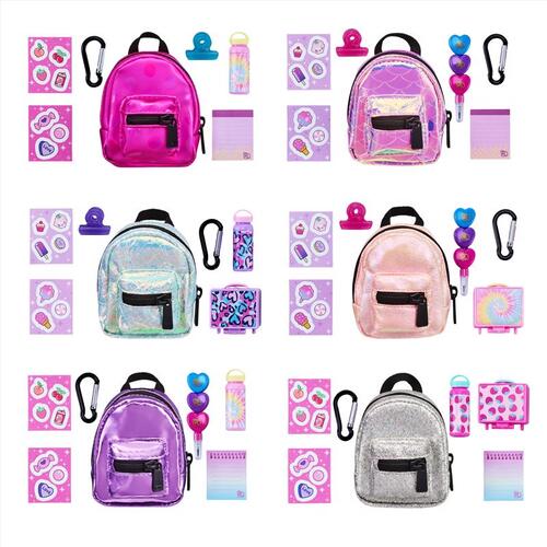 Real Littles 25369-24 Mini Backpack Surprise Multicolored Multicolored