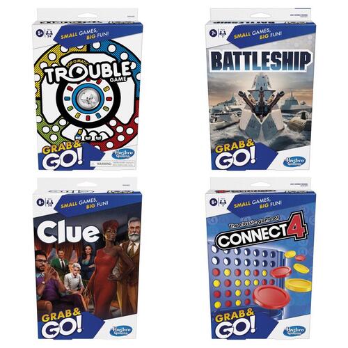 Hasbro HSBF8248-XCP30 Grab and Go Game Assorted Assorted Assorted - pack of 30