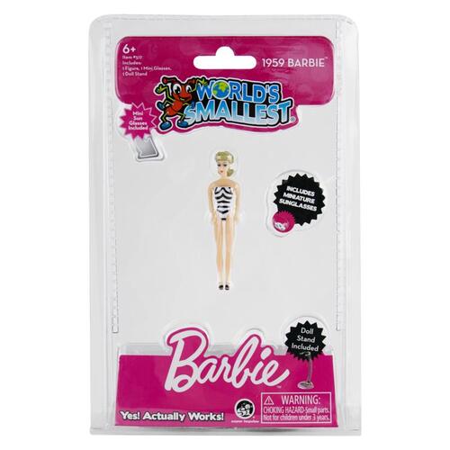 World's Smallest 517 Doll Barbie Classic Multicolored Multicolored