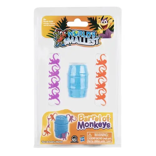 Tabletop Toys Barrel of Monkeys Multicolored 11 pc Multicolored