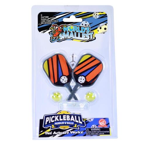 World's Smallest 5008 Pickleball Multicolored Multicolored