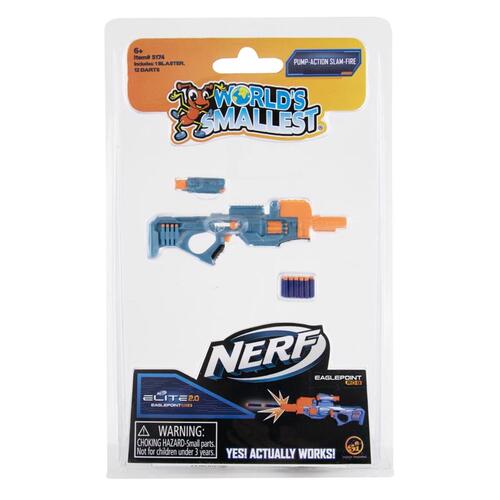 World's Smallest 5174 Dart Launcher Toy Nerf Blasters Multicolored Multicolored