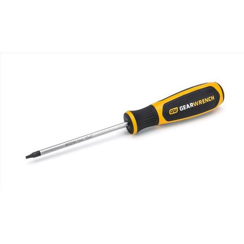 Screwdriver T10 Sizes X 4" L Torx Black/Yellow