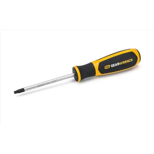 Screwdriver T25 Sizes X 4" L Torx Black/Yellow